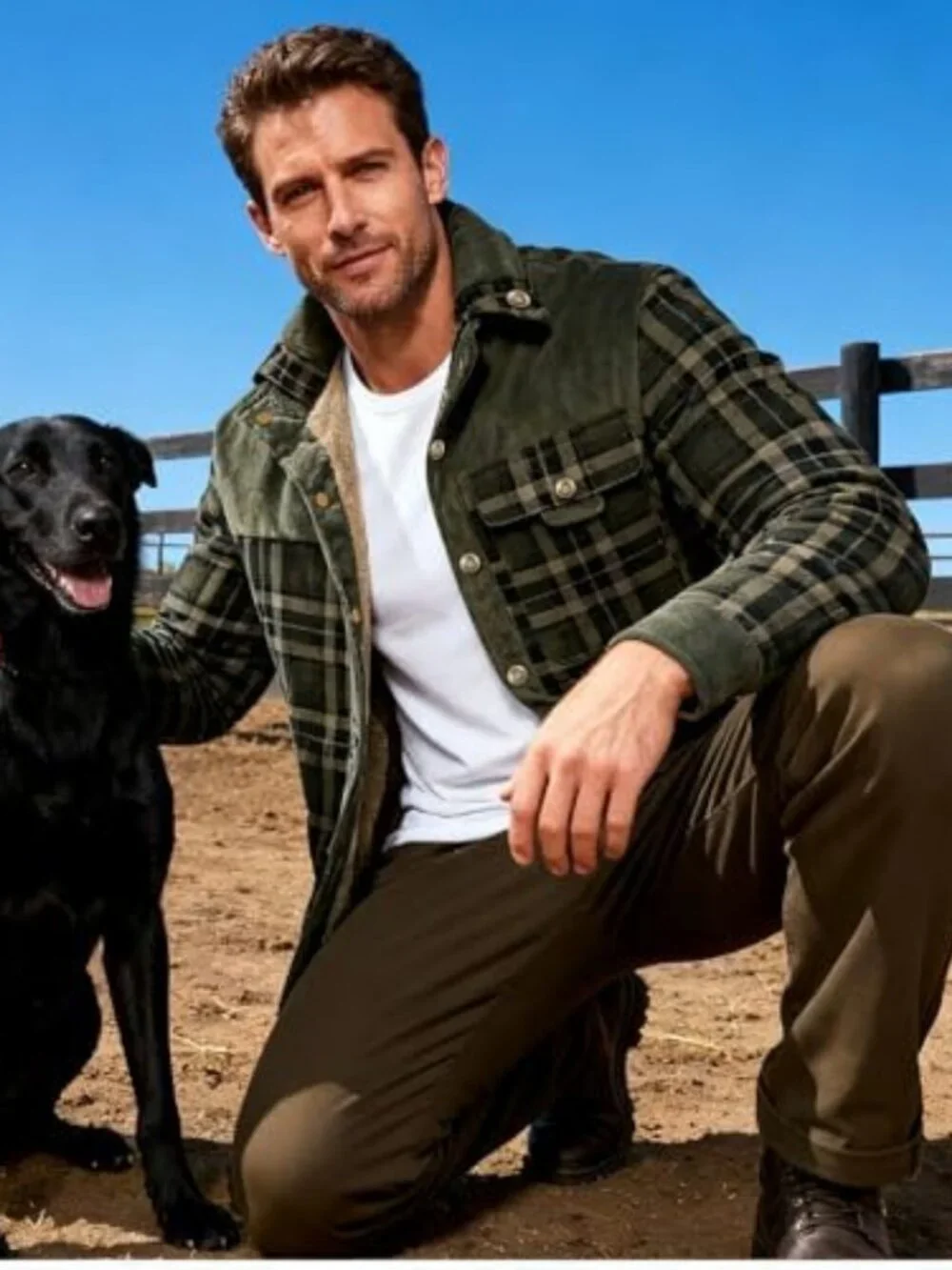 Cozy Sherpa Lined Plaid Flannel Shirt Jacket for Men - Warm Winter Layer with